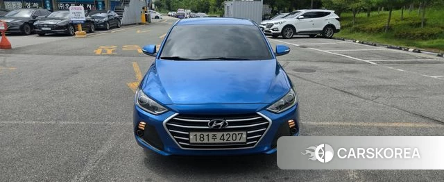 Hyundai Avante AD 2018 Синий из Кореи