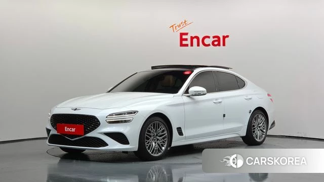 Genesis The New G70 2022 Белый из Кореи