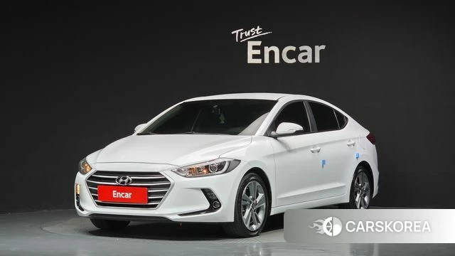 Hyundai Avante AD 2018 Белый из Кореи