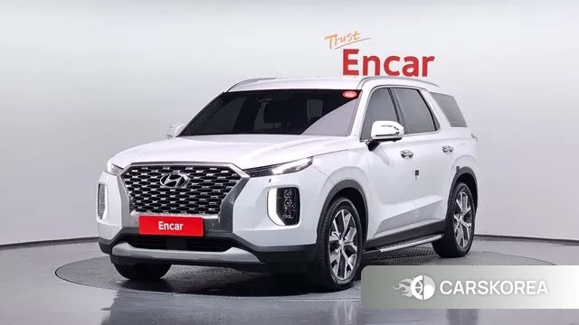 Hyundai Palisade 2022 Белый из Кореи