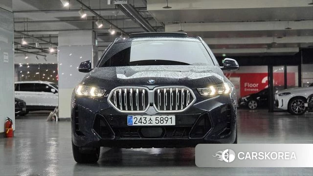 BMW X6 (G06) 2025 Черный из Кореи