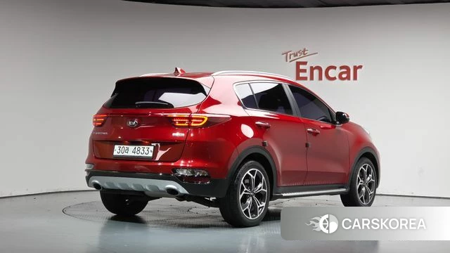Kia Sportage The Bold 2019 Красный из Кореи