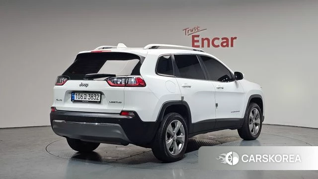 Jeep Cherokee (KL) 2021 Белый из Кореи