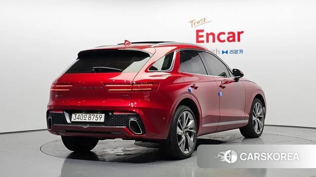 Genesis GV70 2022 Красный из Кореи