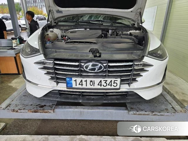 Hyundai Sonata (DN8) 2022 Белый из Кореи