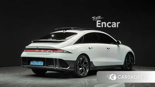 Hyundai Ionic 6 2023 Белый из Кореи