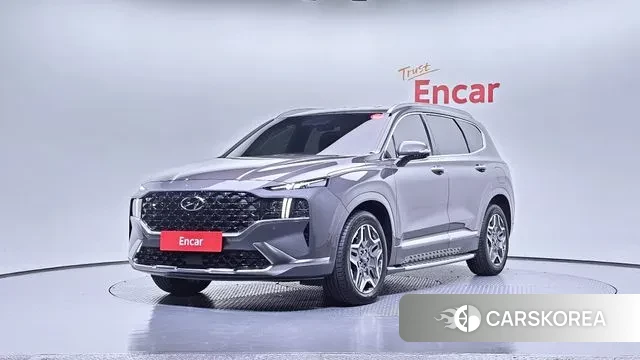 Hyundai The New Santa Fe 2021 Серый из Кореи