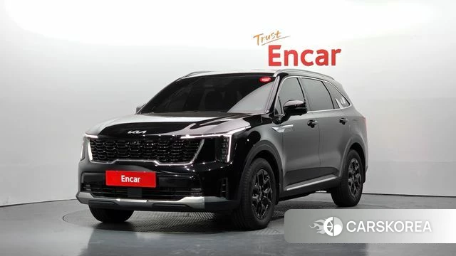 Kia The New Sorento 4th Generation 2023 Черный из Кореи