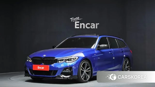 BMW 3 Series (G20) 2021 Синий из Кореи