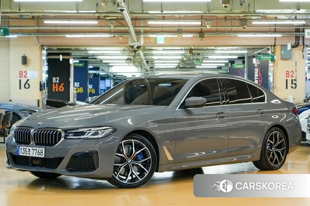 BMW 5 Series (G30) 2021 Серый из Кореи