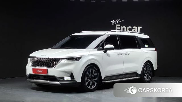 Kia Carnival 4th generation 2021 Белый из Кореи
