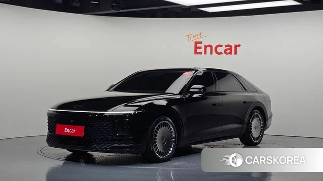 Hyundai Grandeur Hybrid (GN7) 2024 Черный из Кореи