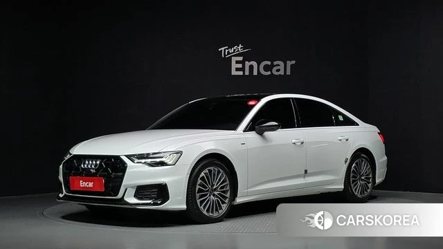 Audi A6 (C8) 2024 Белый из Кореи