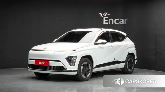 Hyundai Kona Electric (SX2) 2023 Белый из Кореи