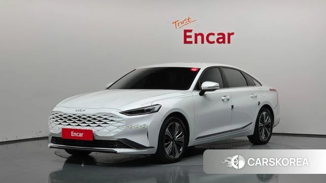 Kia K8 Hybrid 2021 Белый из Кореи