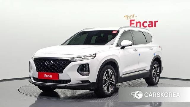 Hyundai Santa Fe TM 2018 Белый из Кореи
