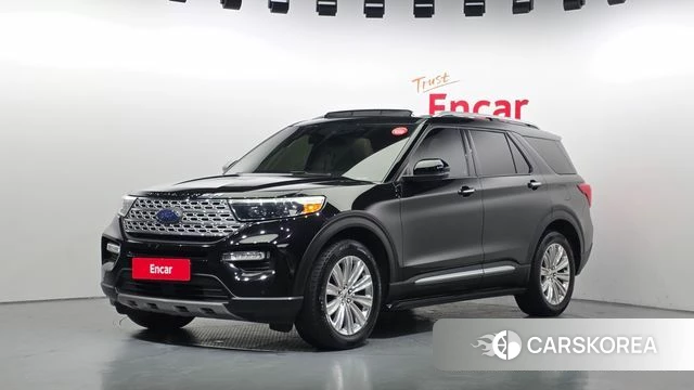 Ford Explorer 6th Generation 2021 Черный из Кореи