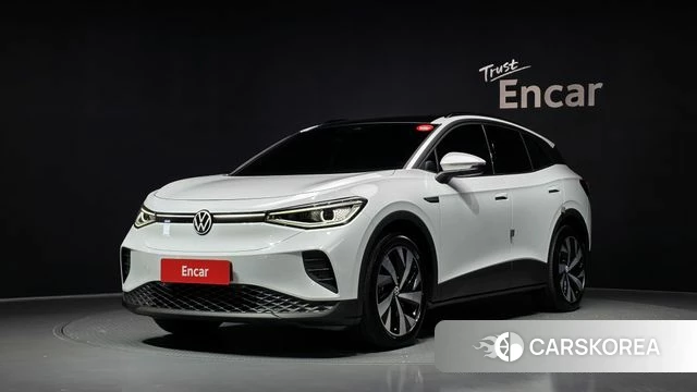 Volkswagen ID.4 2023 Белый из Кореи