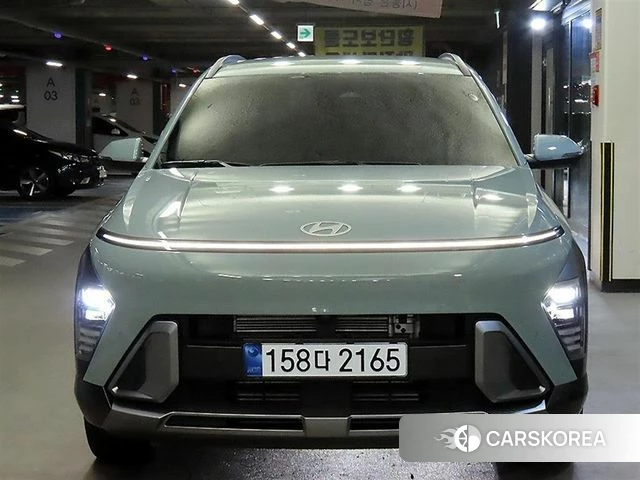 Hyundai Kona (SX2) 2026 Светло-зеленый из Кореи