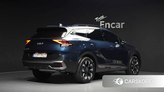 Kia Sportage 5th Generation 2024 Синий из Кореи