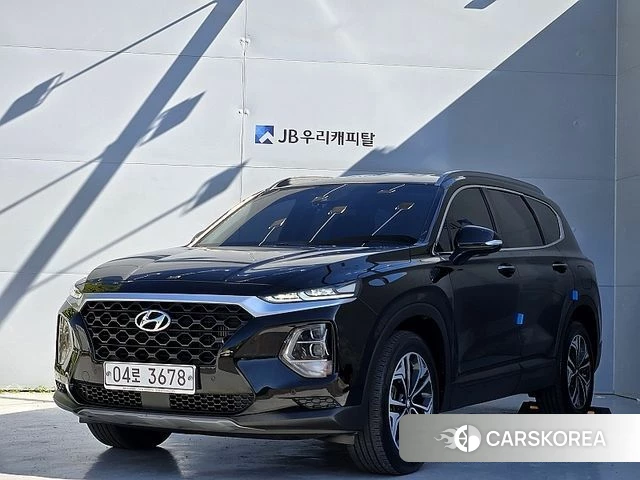 Hyundai Santa Fe TM 2019 Черный из Кореи