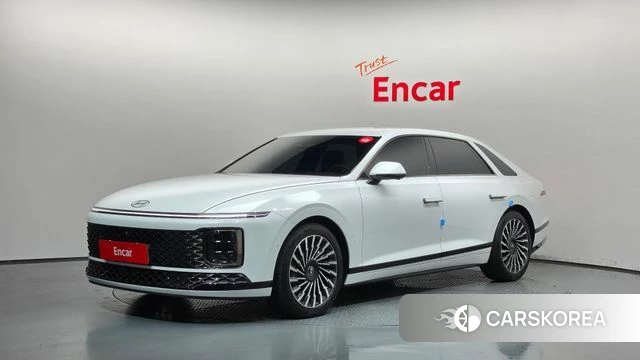Hyundai Grandeur Hybrid (GN7) 2024 Белый из Кореи