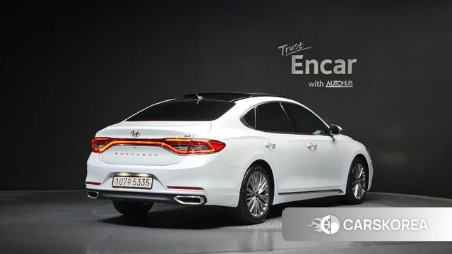 Hyundai Grandeur IG 2018 Белый из Кореи