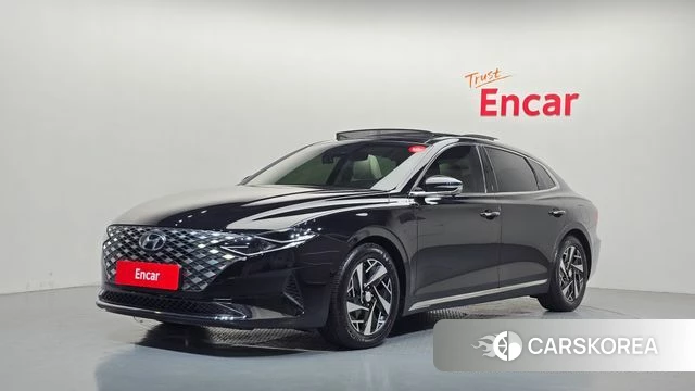 Hyundai The New Grandeur IG Hybrid 2022 Черный из Кореи