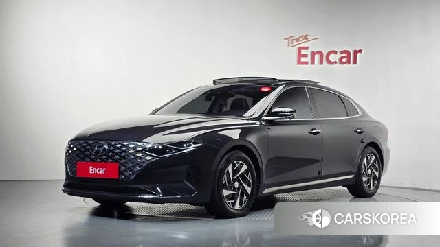 Hyundai The New Grandeur IG Hybrid 2021 Серый из Кореи