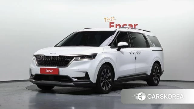 Kia Carnival 4th generation 2021 Белый из Кореи