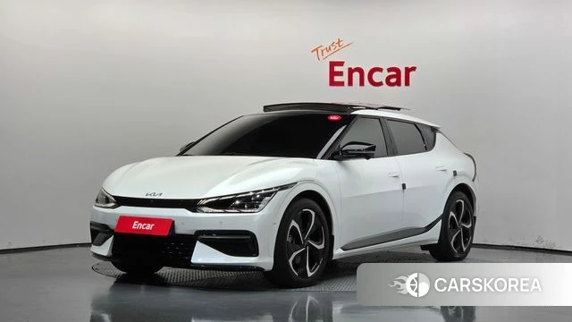 Kia EV6 2023 Белый из Кореи