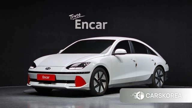Hyundai Ionic 6 2022 Белый из Кореи