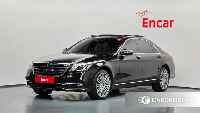 Mercedes-Benz S-Class W222 2019 Черный из Кореи