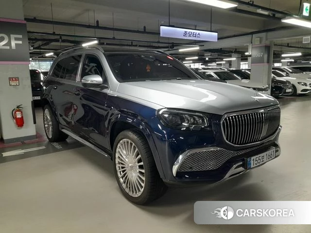 Mercedes-Benz GLS - Class X167 2022 Серебряный двухцветный из Кореи