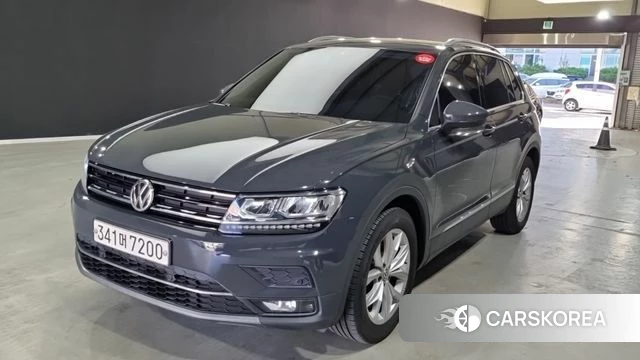 Volkswagen Tiguan second Generation 2020 Цвет галактики из Кореи