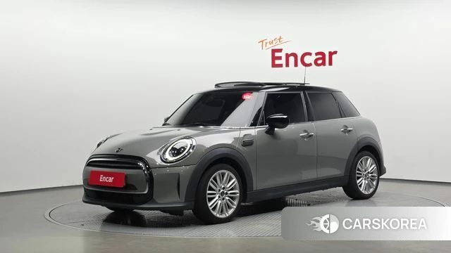 Mini Cooper 2021 Серый из Кореи