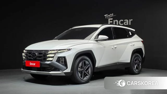 Hyundai The New Tucson Hybrid (NX4) 2024 Белый из Кореи