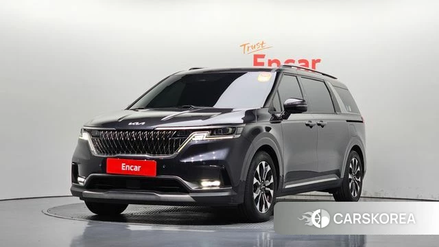 Kia Carnival 4th generation 2022 Серый из Кореи