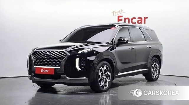 Hyundai Palisade 2021 Черный из Кореи