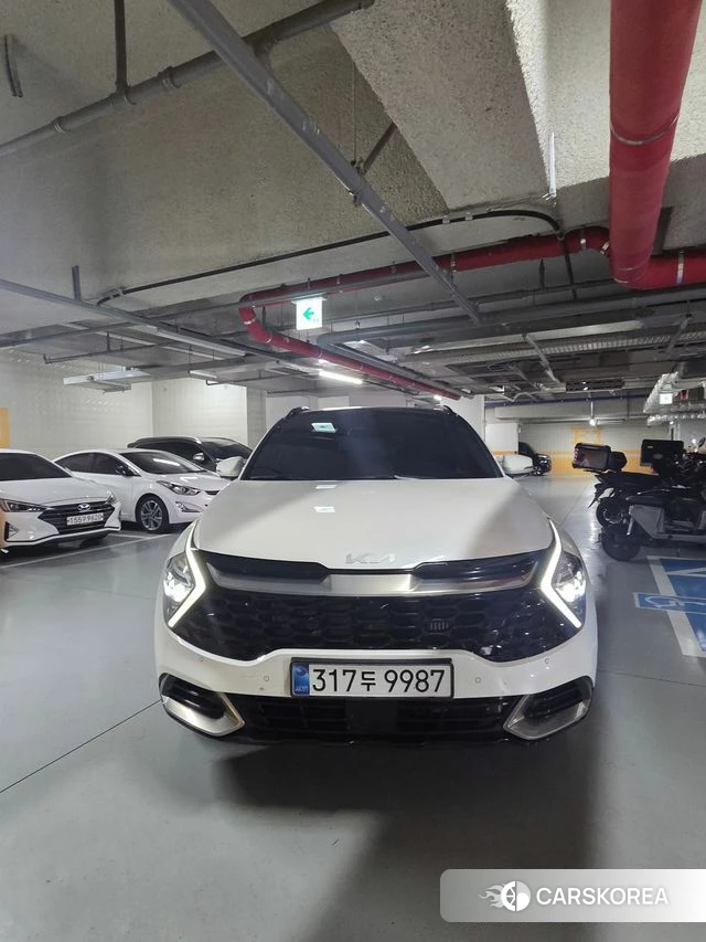 Kia Sportage 5th Generation 2022 Белый из Кореи