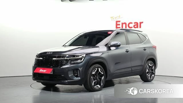 Kia The New Seltos 2023 Серый из Кореи