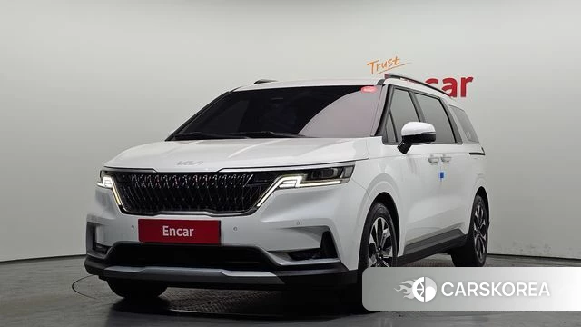 Kia Carnival 4th generation 2022 Белый из Кореи