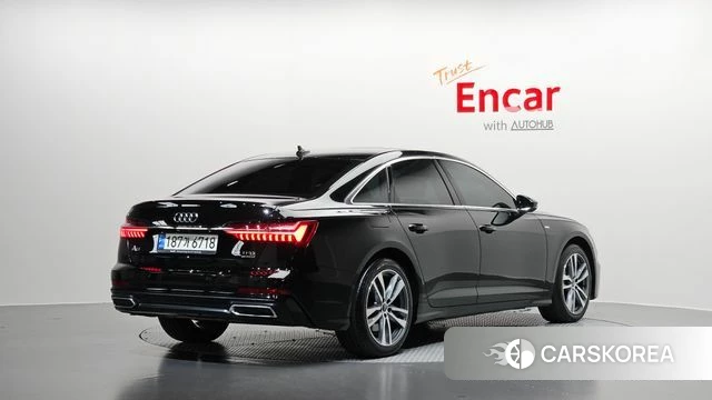 Audi A6 (C8) 2021 Черный из Кореи