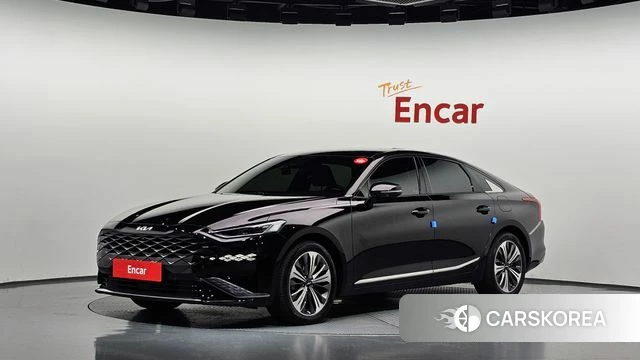 Kia K8 Hybrid 2022 Черный из Кореи