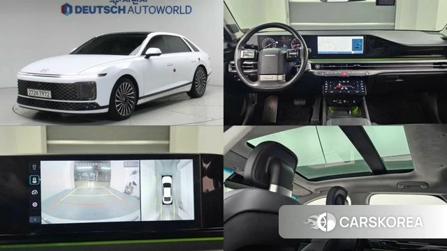 Hyundai Grandeur (GN7) 2022 Белый из Кореи