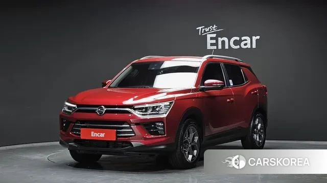 Ssangyong Beautiful Korando 2019 Красный из Кореи