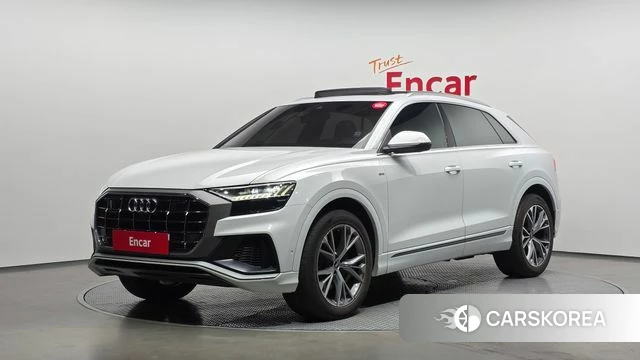 Audi Q8 (4M) 2021 Белый из Кореи