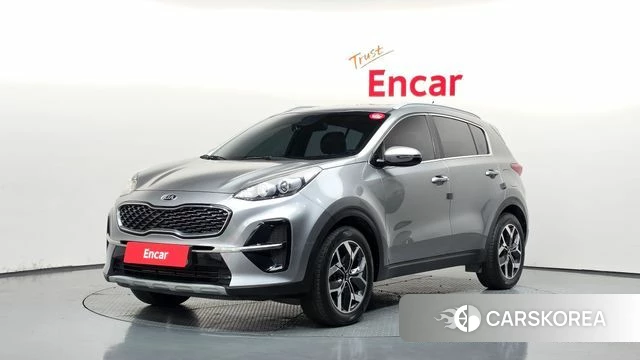 Kia Sportage The Bold 2019 Серебристо-серый из Кореи