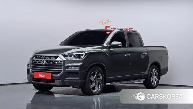 Ssangyong The New Rexton Sports Cannes 2023 Зеленый из Кореи