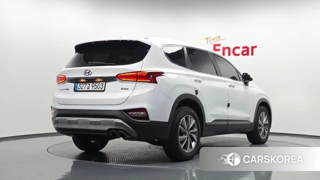 Hyundai Santa Fe TM 2019 Белый из Кореи